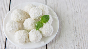 Recept na kokosové kuličky á la Rafaello